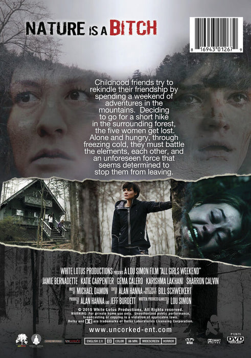 All Girls Weekend (MOD) (DVD Movie) - back cover art