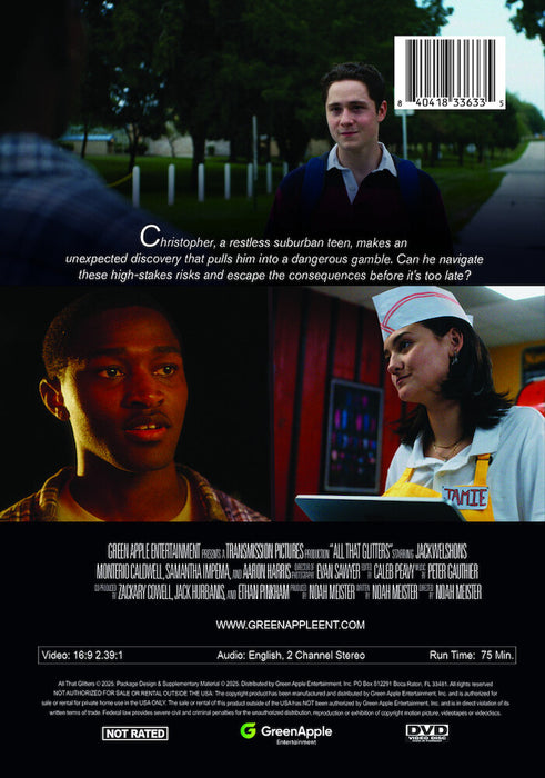 All That Glitters (MOD) (DVD Movie) - back cover art