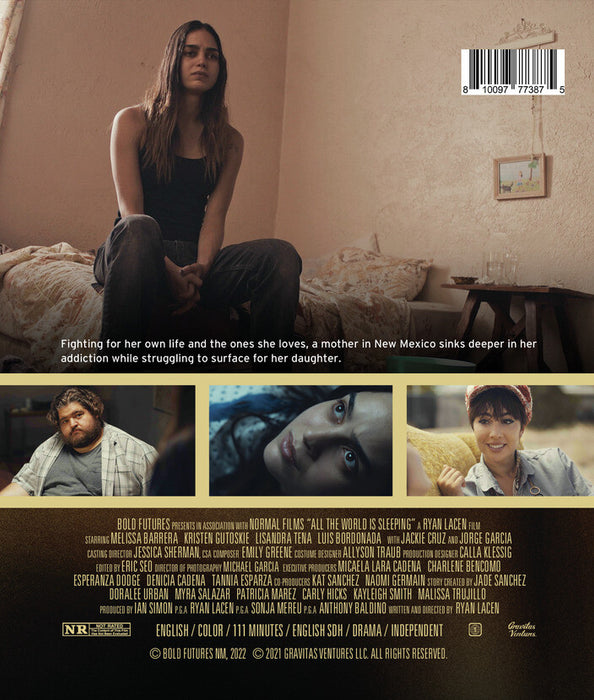All the World is Sleeping (MOD) (BluRay Movie) - back cover art