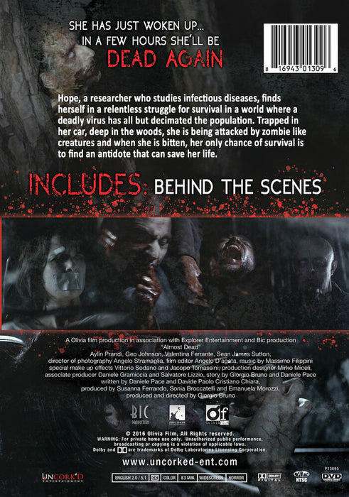 Almost Dead (MOD) (DVD Movie) - back cover art