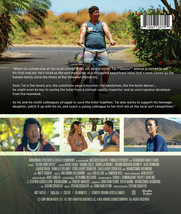 Aloha Surf Hotel (MOD) (BluRay Movie) - back cover art