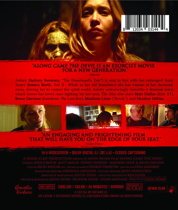 Along Came The Devil (MOD) (BluRay Movie) - back cover art