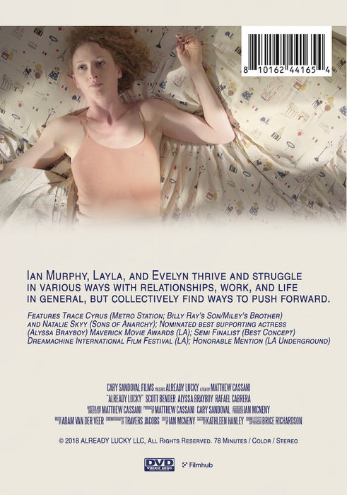 Already Lucky (MOD) (DVD Movie) - back cover art