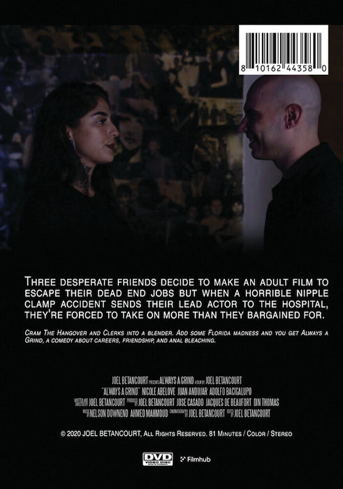 Always a Grind (MOD) (DVD Movie) - back cover art