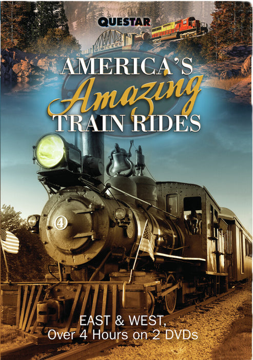 America's Amazing Train Rides 2 pk. (MOD) (DVD Movie) - movie cover art