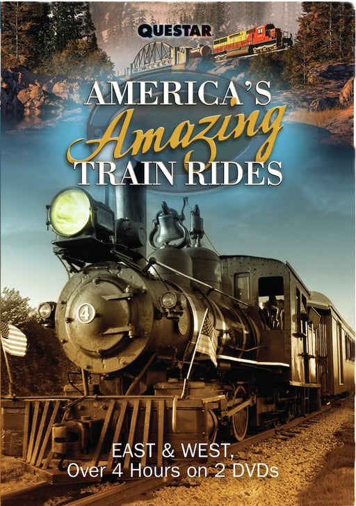 America's Amazing Train Rides 2 pk. (MOD) (DVD Movie) - movie cover art