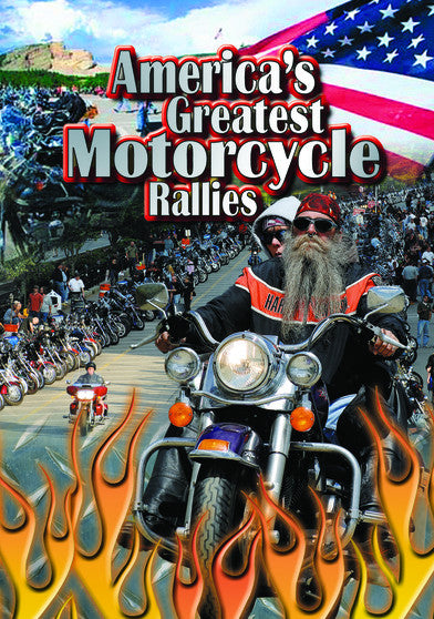 America's Greatest Motorcycle Rallies (MOD) (DVD Movie) - movie cover art