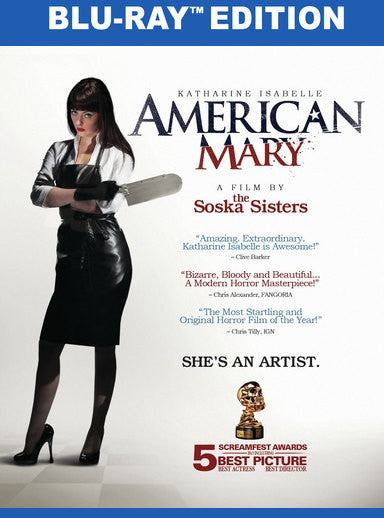 American Mary (MOD) (BluRay Movie) - movie cover art