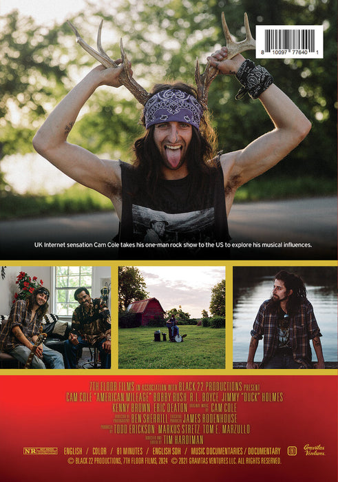 American Mileage (MOD) (DVD Movie) - back cover art