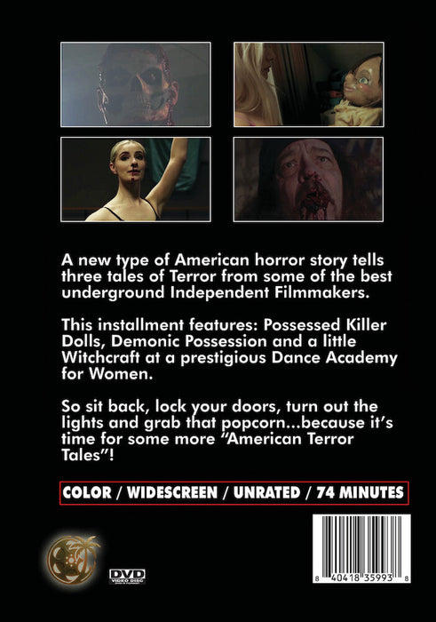 American Terror Tales 2 (MOD) (DVD Movie) - back cover art