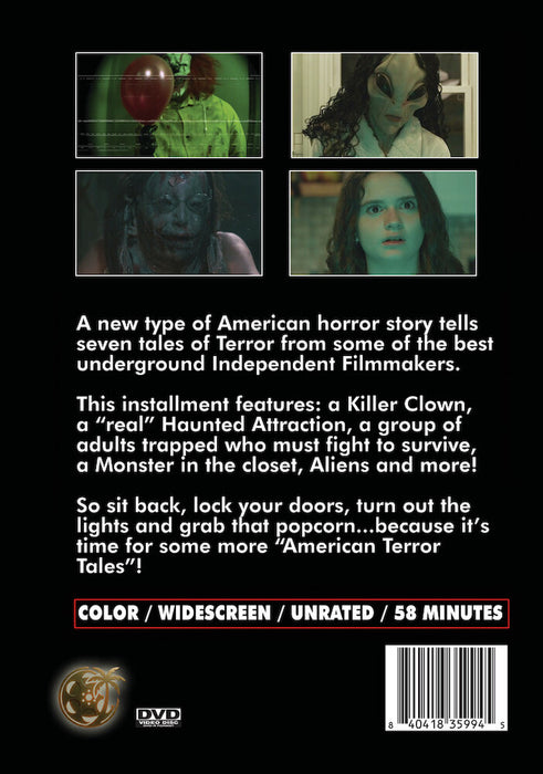American Terror Tales 3 (MOD) (DVD Movie) - back cover art