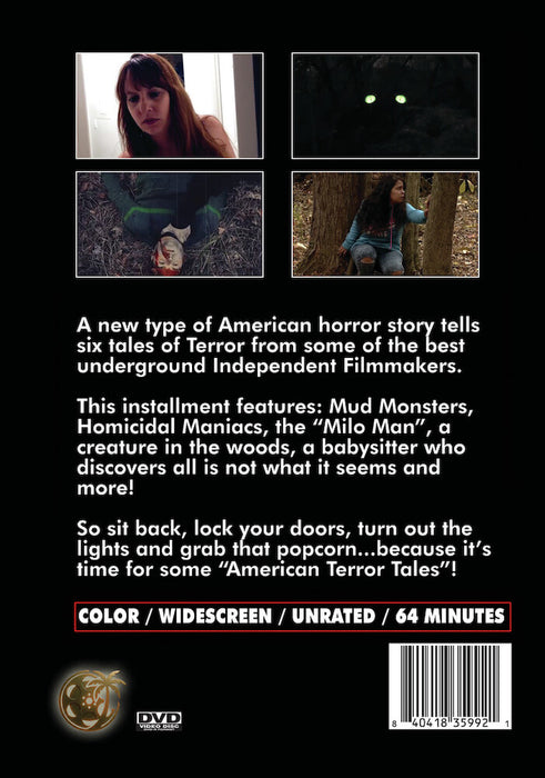 American Terror Tales (MOD) (DVD Movie) - back cover art