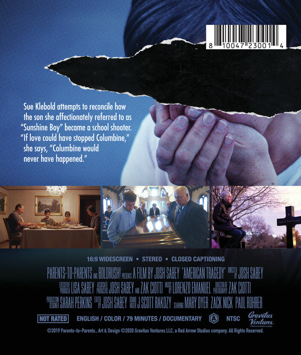American Tragedy (MOD) (BluRay Movie) - back cover art