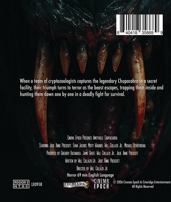 Amityville Chupacabra (MOD) (BluRay Movie) - back cover art