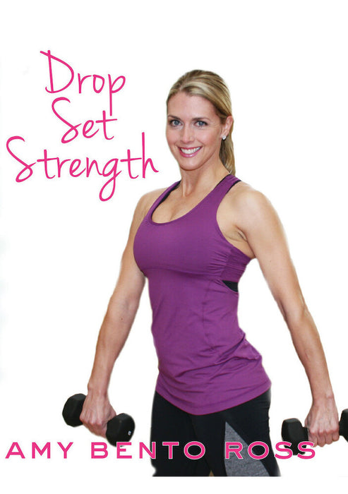 Amy Bento: Drop Set Strength Workout (MOD) (DVD Movie) - movie cover art