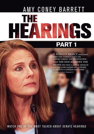 Amy Coney Barrett The Hearings Part 1 (MOD) (DVD Movie) - movie cover art