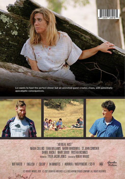 An Ideal Host (MOD) (DVD Movie) - back cover art