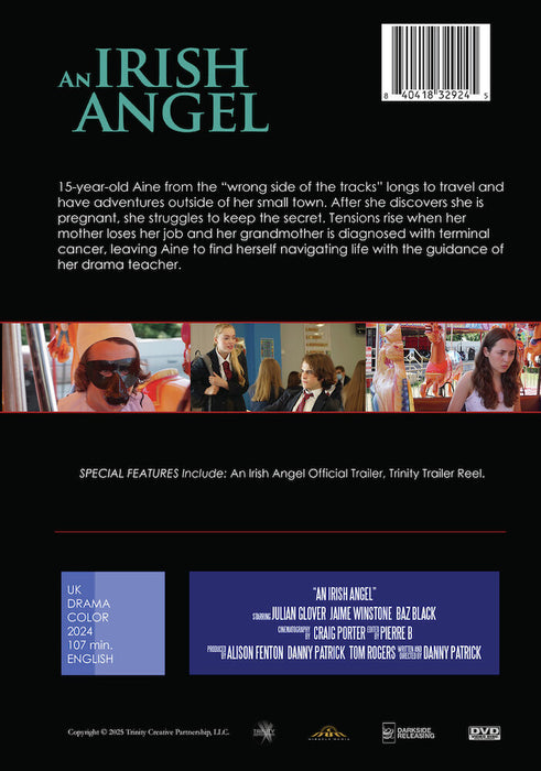An Irish Angel (MOD) (DVD Movie) - back cover art