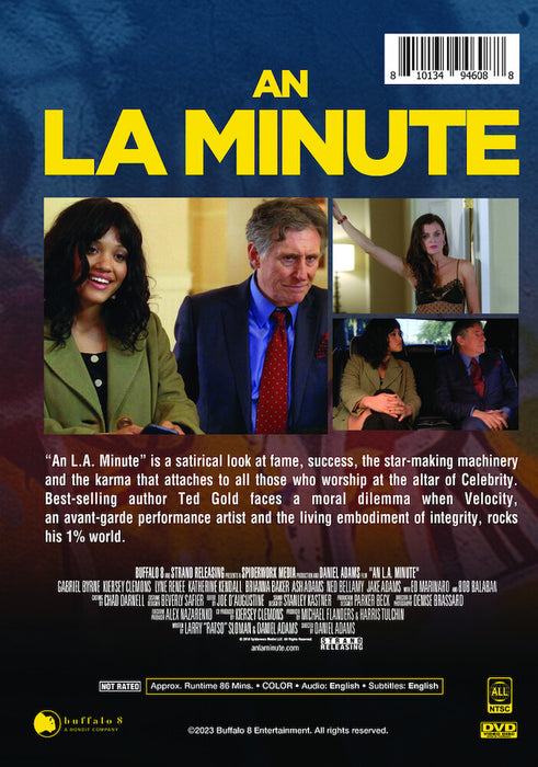An L.A. Minute (MOD) (DVD Movie) - back cover art