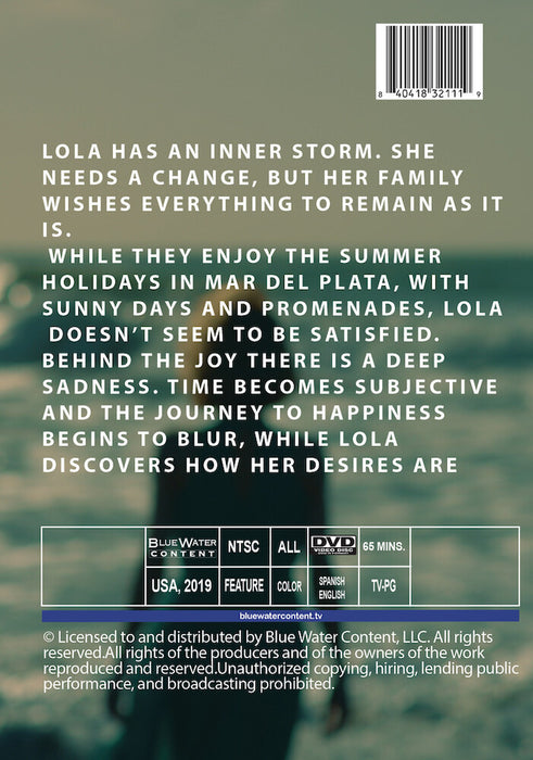An Ocean Blue (Azul el mar) (MOD) (BluRay Movie) - back cover art