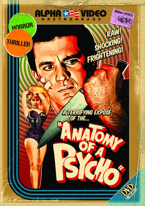 Anatomy of a Psycho (Alpha Video Retrograde Series) (MOD) (DVD MOVIE)