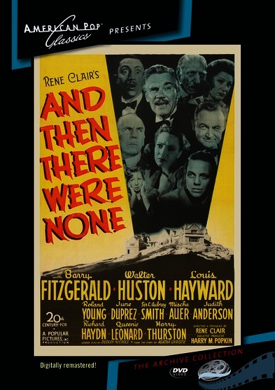 And Then There Were None (MOD) (DVD Movie) - movie cover art