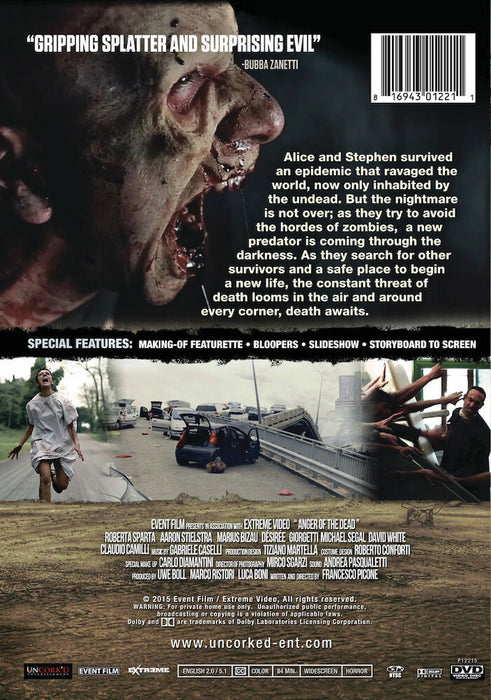 Anger of the Dead (MOD) (DVD Movie) - back cover art
