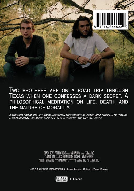 Animalium (MOD) (DVD Movie) - back cover art