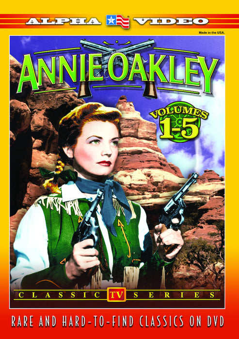 Annie Oakley - Volumes 1-5 (MOD) (DVD Movie) - movie cover art