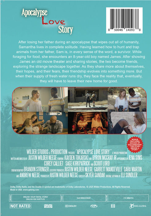 Apocalypse Love Story (MOD) (DVD Movie) - back cover art