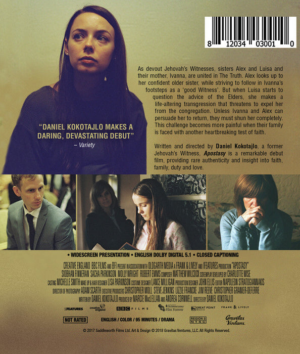Apostasy (MOD) (BluRay Movie) - back cover art
