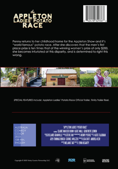 Appleton Ladies' Potato Race (MOD) (DVD Movie) - back cover art