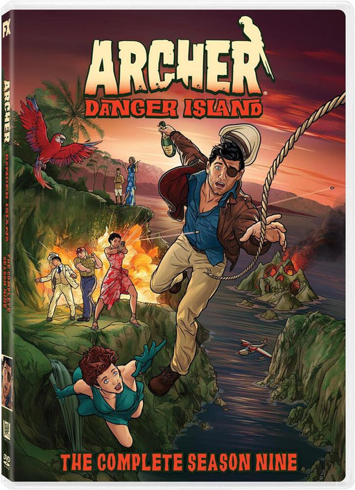 Archer: Danger Island Season 9 (MOD) (DVD Movie) - movie cover art