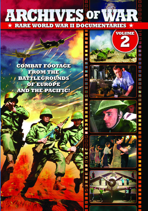 Archives of War: Rare World War II Documentaries, Volume 2 (MOD) (DVD MOVIE) - movie cover art