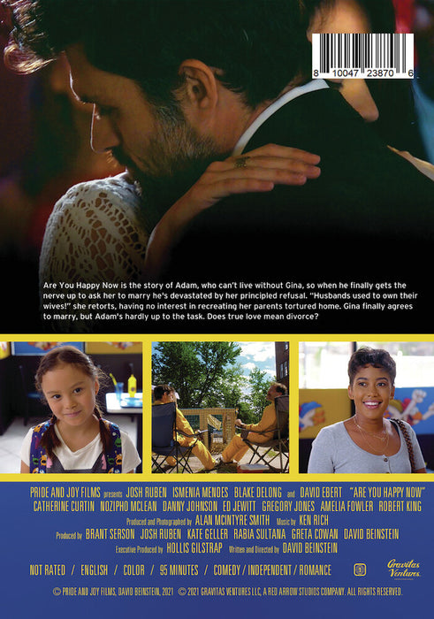 Are You Happy Now (MOD) (DVD Movie) - back cover art