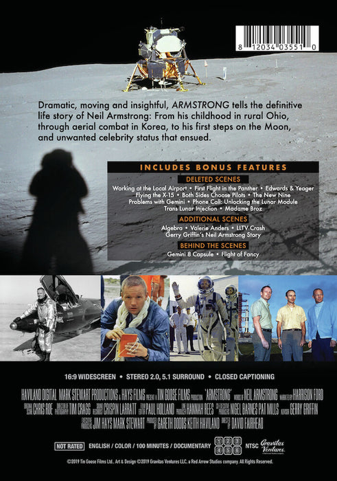 Armstrong (MOD) (DVD Movie) - back cover art