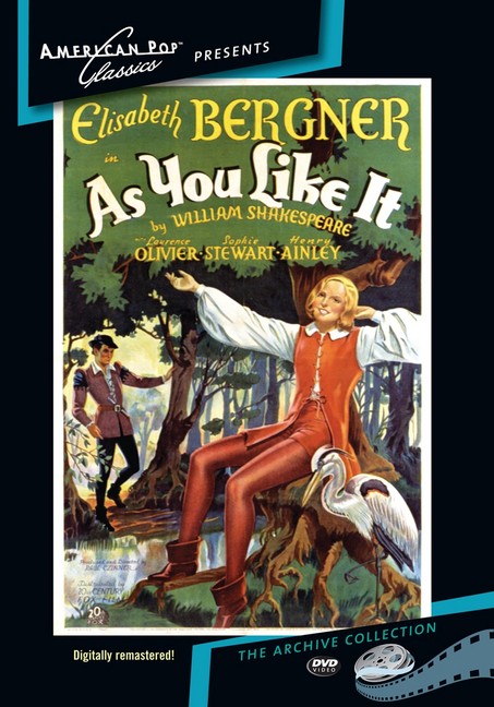 As You Like It (MOD) (DVD Movie) - movie cover art