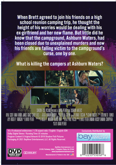 Ashburn Waters (MOD) (DVD Movie) - back cover art
