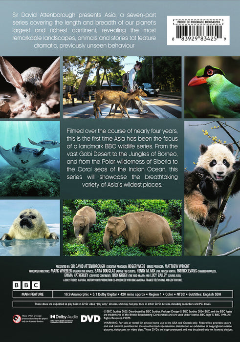 Asia (MOD) (DVD Movie) - back cover art