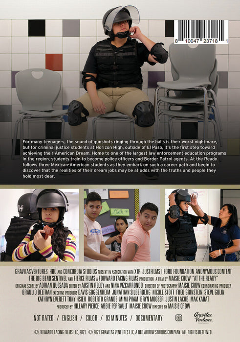 At the Ready (MOD) (DVD Movie) - back cover art