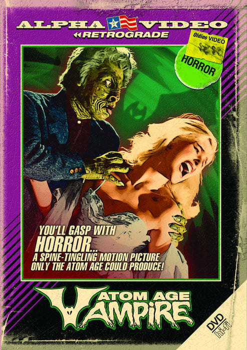 Atom Age Vampire (Alpha Video Retrograde Series) (MOD) (DVD Movie) - movie cover art