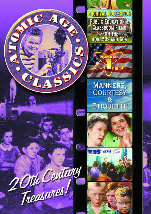 Atomic Age Classics, Volume 1: Manners, Courtesy & Etiquette (MOD) (DVD MOVIE) - movie cover art
