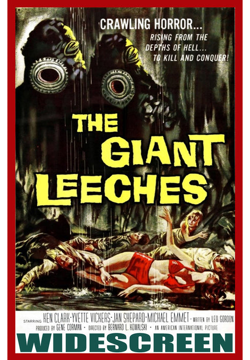 Attack of the Giant Leeches (MOD) (DVD Movie) - movie cover art