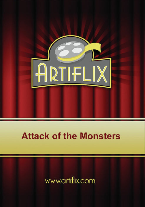 Attack of the Monsters (MOD) (DVD Movie) - movie cover art