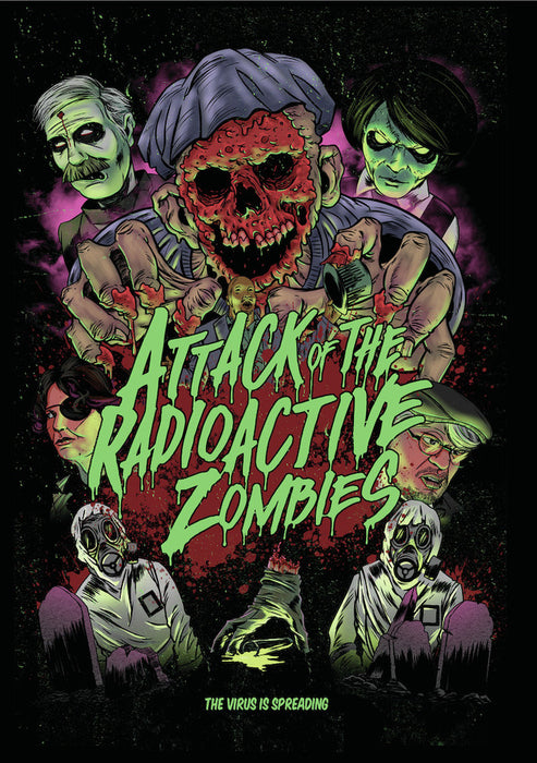 Attack of the Radioactive Zombies (MOD) (DVD Movie) - movie cover art