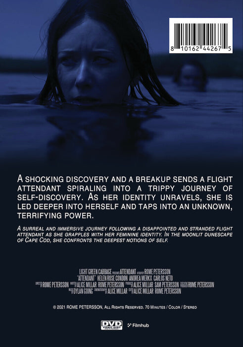 Attendant (MOD) (DVD Movie) - back cover art