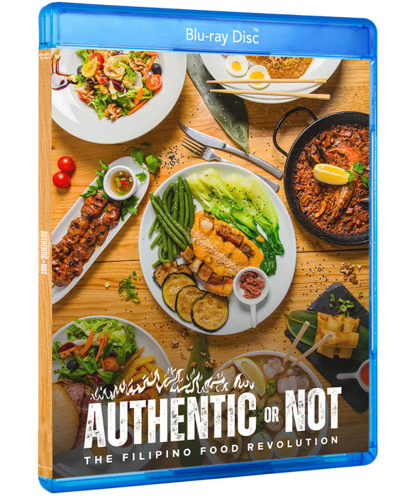 Authentic or Not: The Filipino Food Revolution (MOD) (BluRay Movie) - movie cover art