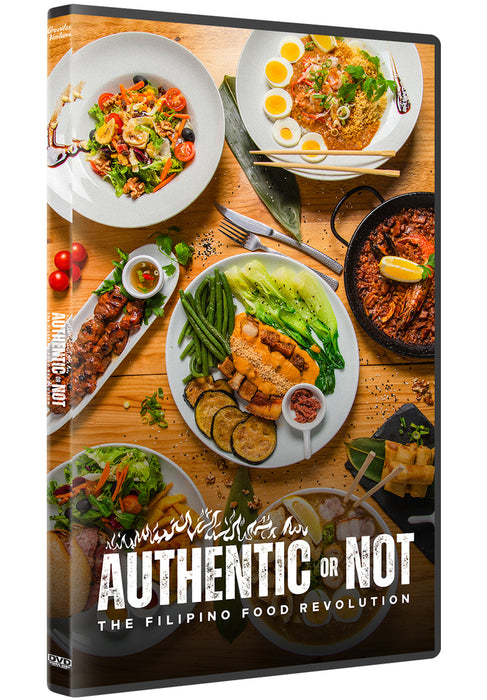 Authentic or Not: The Filipino Food Revolution (MOD) (DVD Movie) - movie cover art