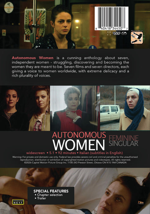 Autonomous Women (MOD) (DVD Movie) - back cover art