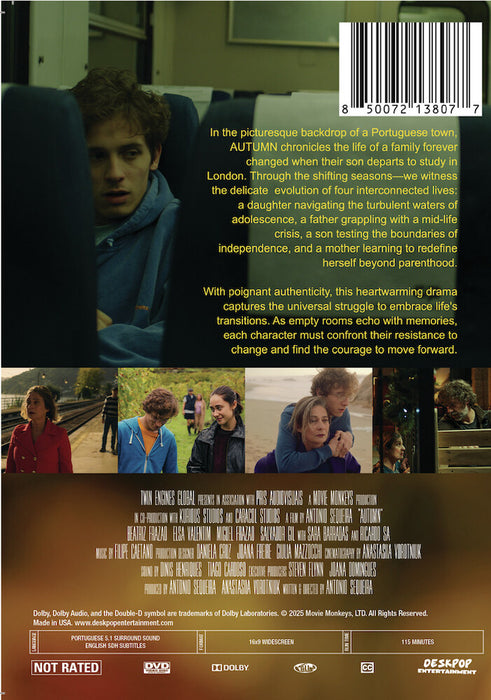 Autumn (MOD) (DVD Movie) - back cover art